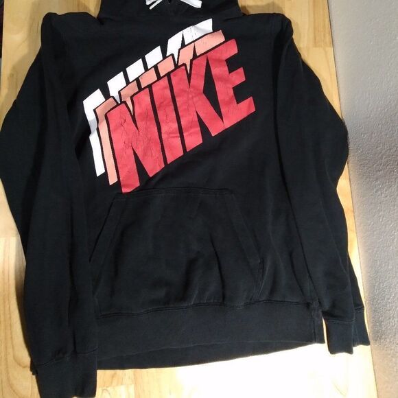 Vintage Nike Spell Out Logo Hoodie Sweatshirt - Picture 2 of 11
